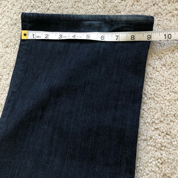 7 for all Mankind bootcut dark wash jeans - Picture 8 of 8